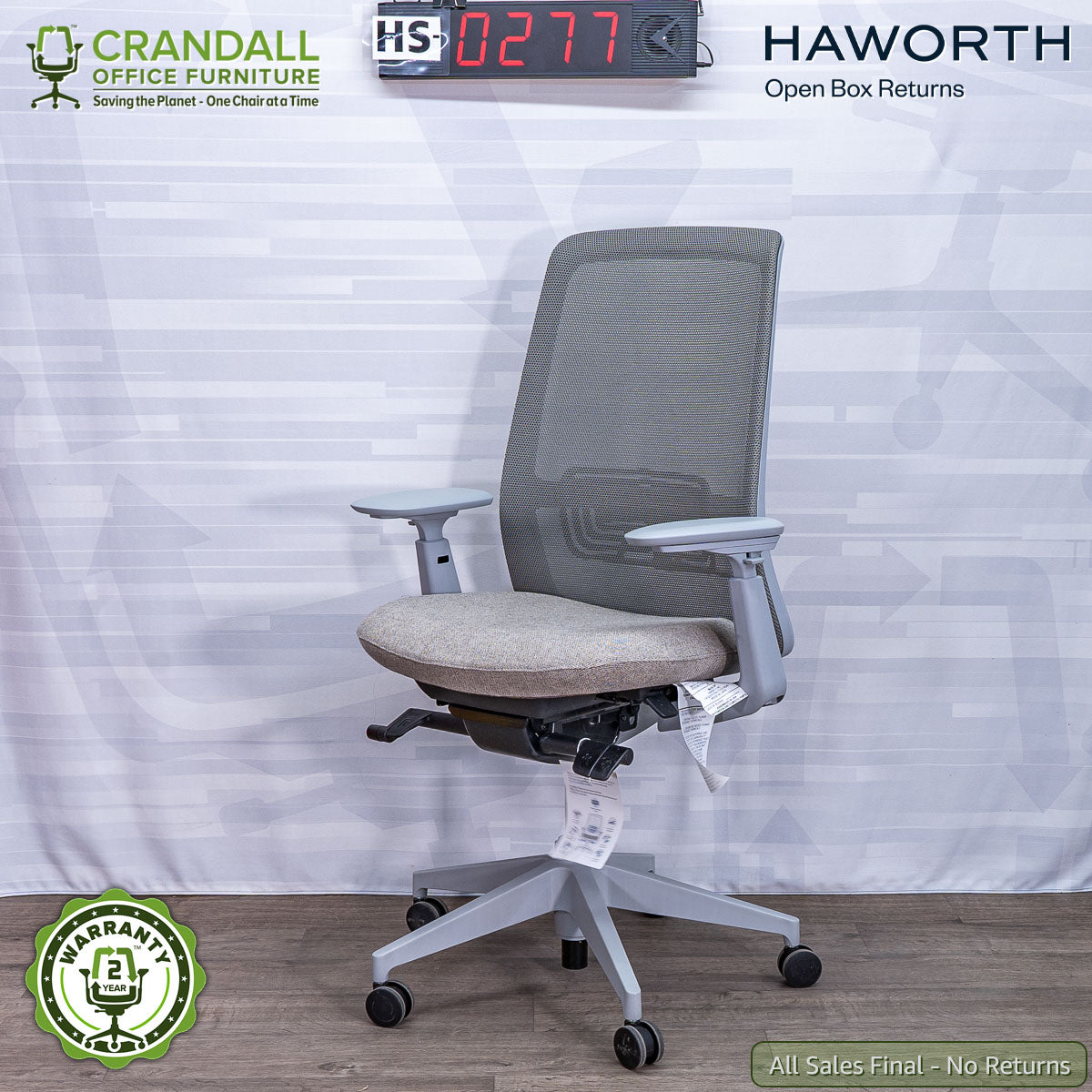 HS-0277 - Haworth Open Box Returns Soji