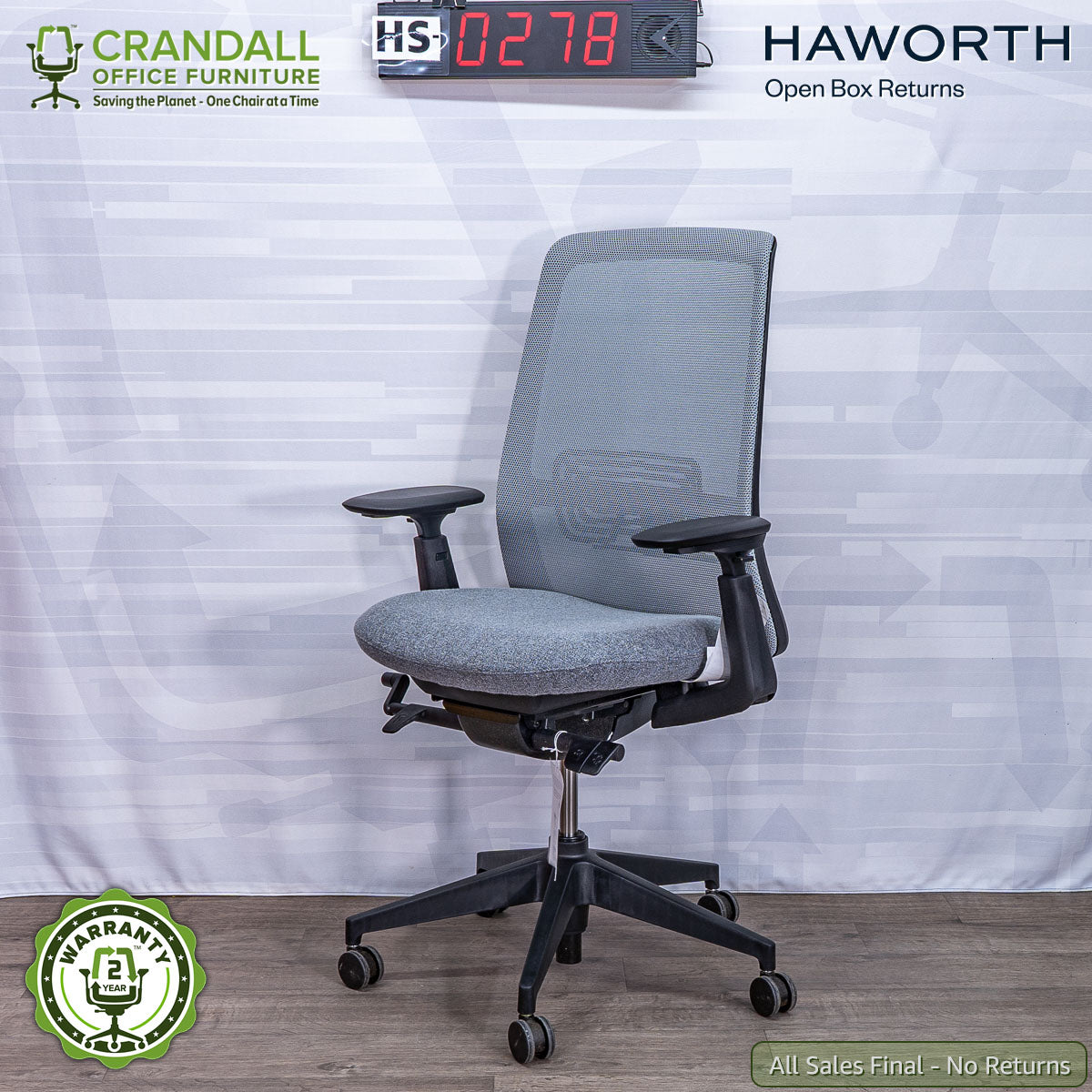 HS-0278 - Haworth Open Box Returns Soji