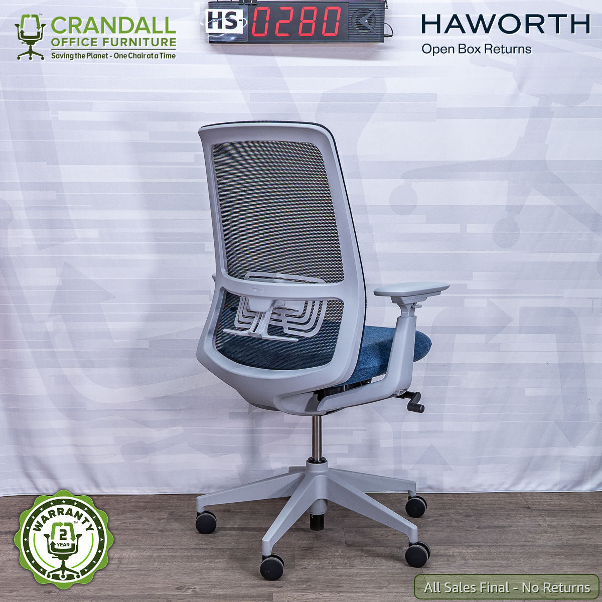 HS-0280 - Haworth Open Box Returns Soji