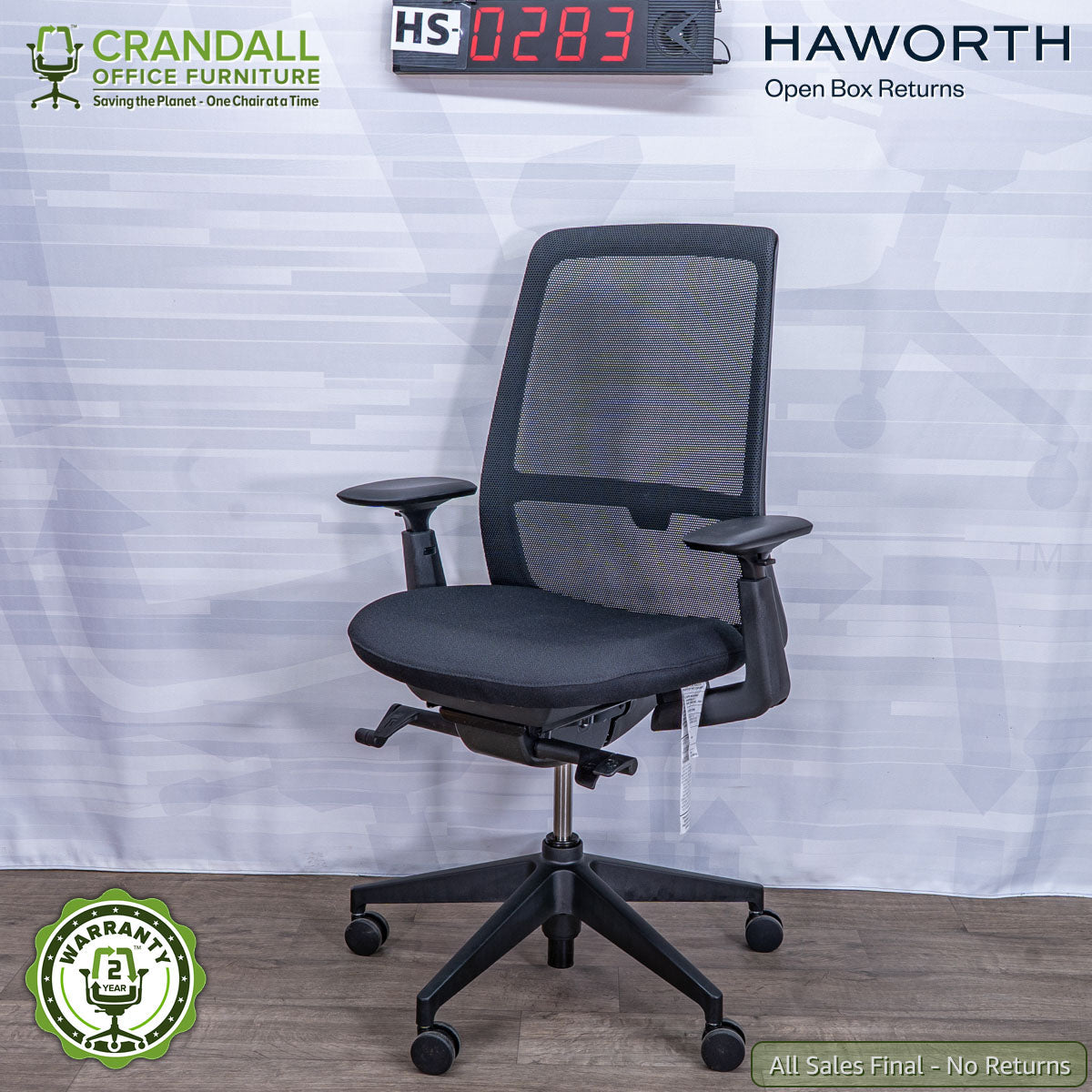 HS-0283 - Haworth Open Box Returns Soji – Crandall Office Furniture