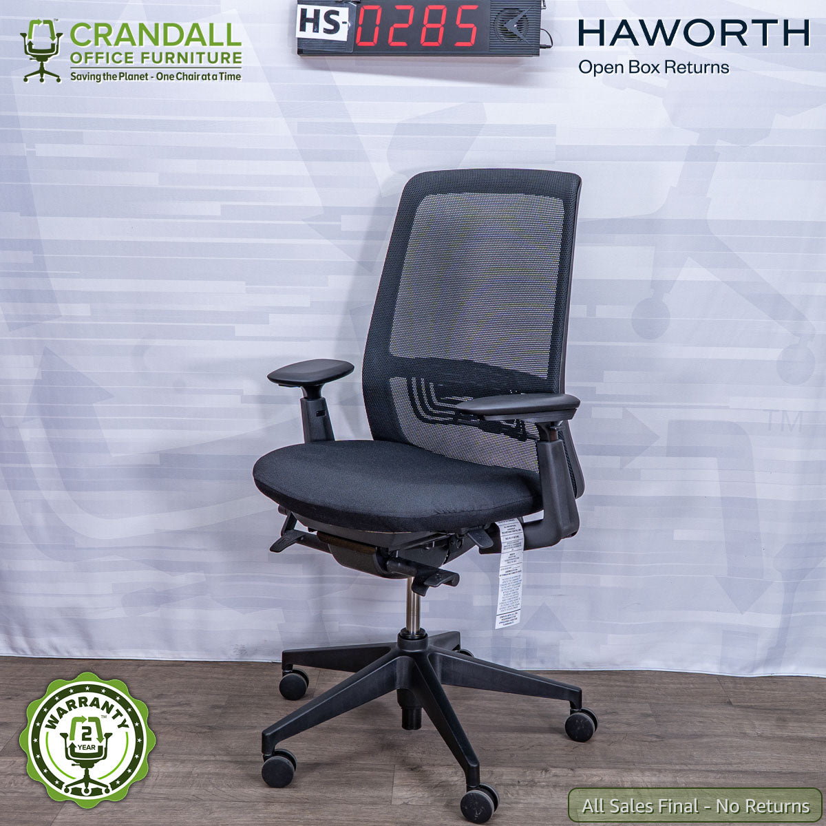HS-0285 - Haworth Open Box Returns Soji