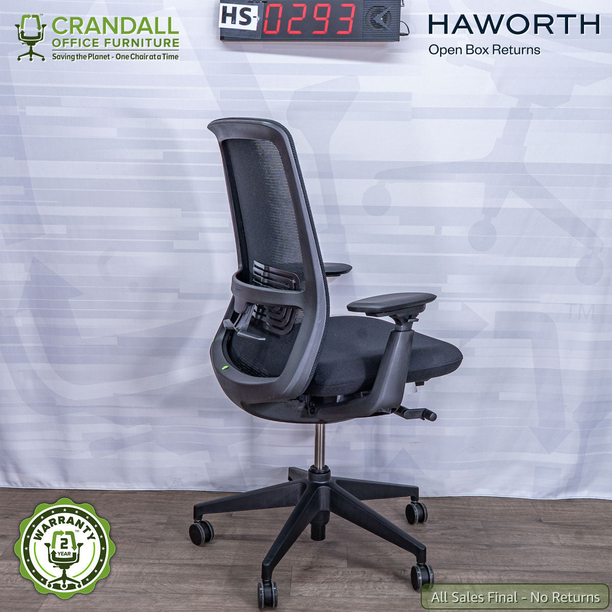 HS-0293 - Haworth Open Box Returns Soji