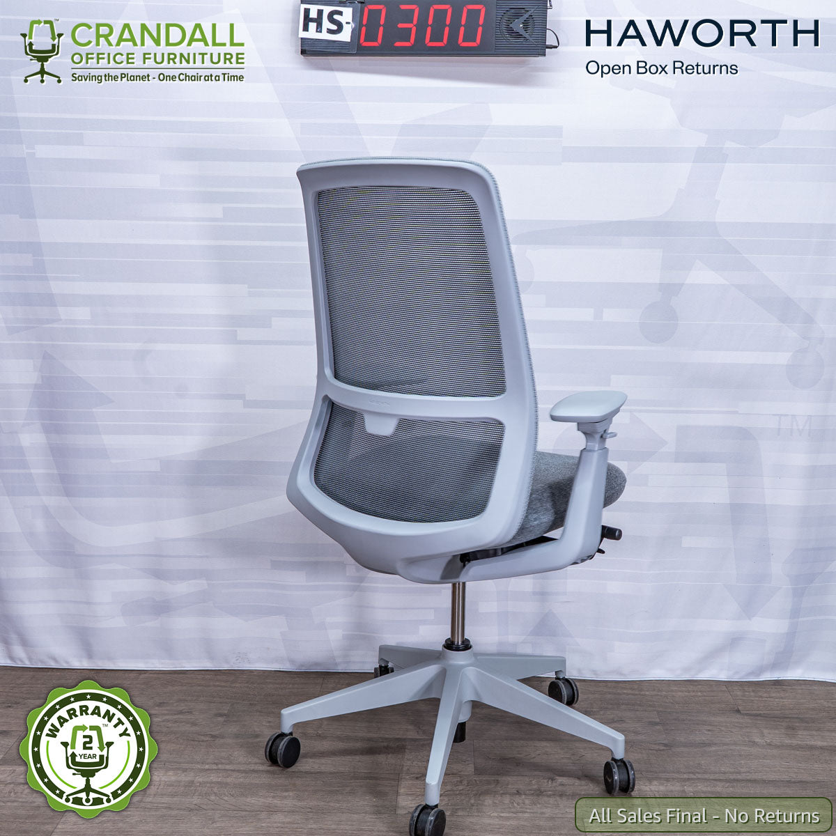 HS-0300 - Haworth Open Box Returns Soji