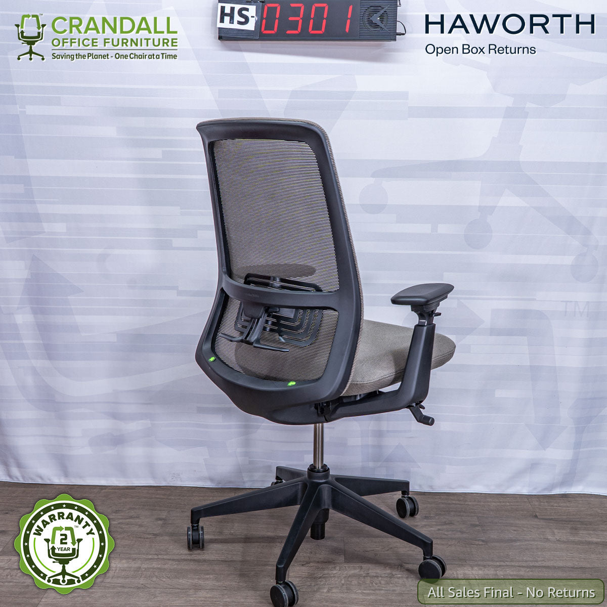 HS-0301 - Haworth Open Box Returns Soji