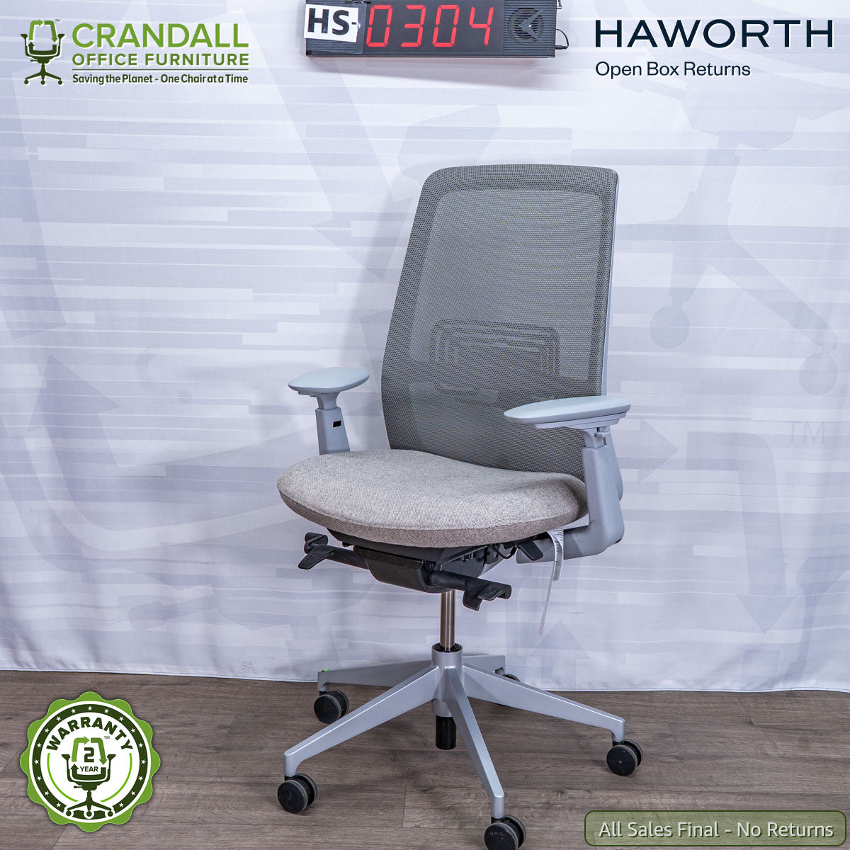HS-0304 - Haworth Open Box Returns Soji