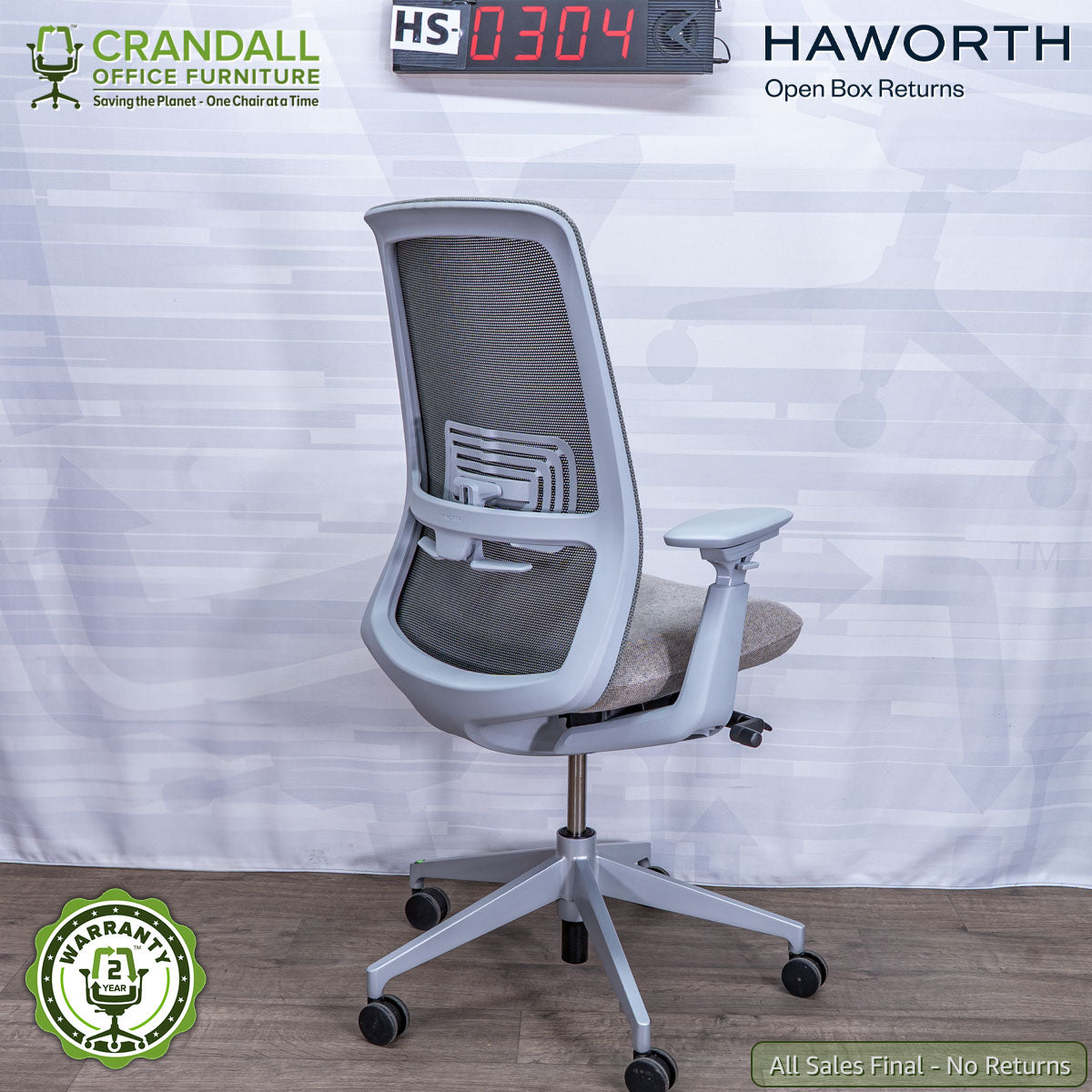 HS-0304 - Haworth Open Box Returns Soji