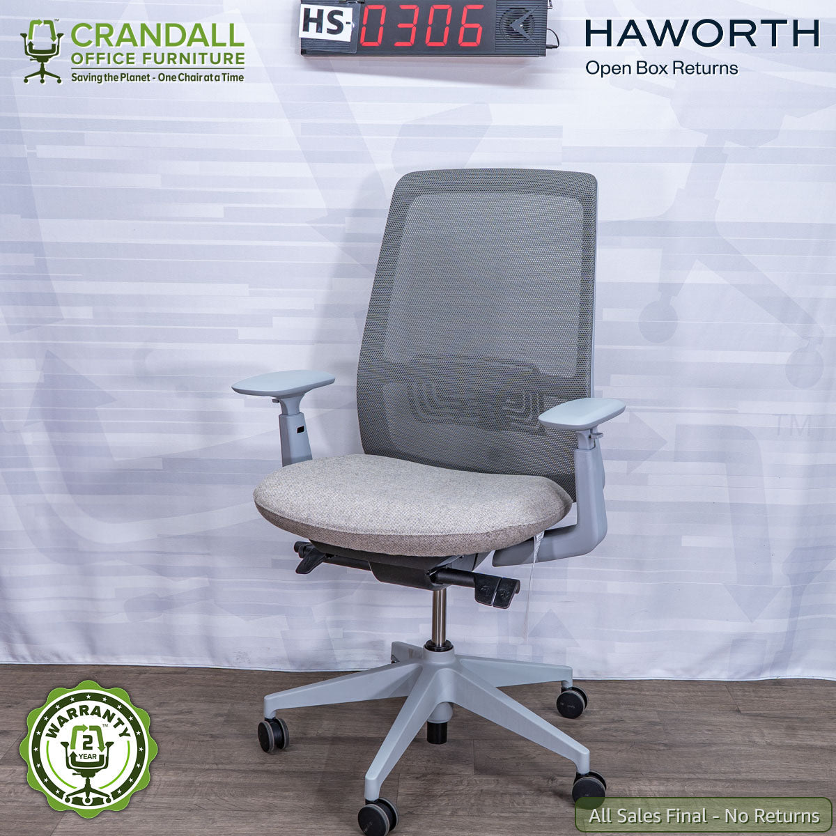 HS-0306 - Haworth Open Box Returns Soji