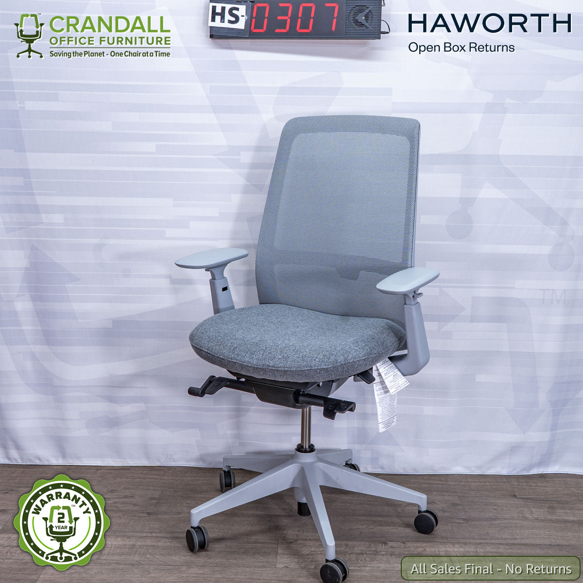 HS-0307 - Haworth Open Box Returns Soji