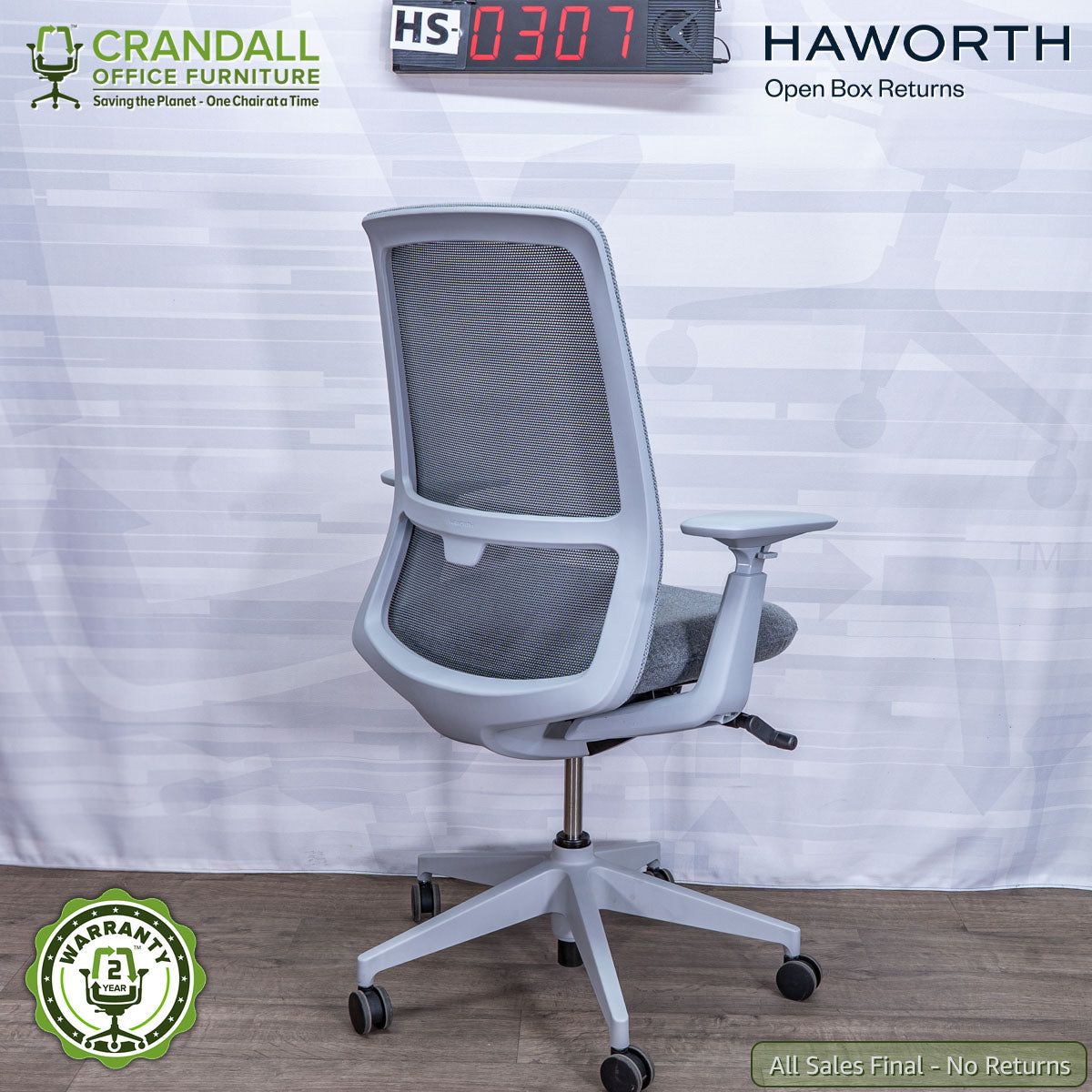 HS-0307 - Haworth Open Box Returns Soji