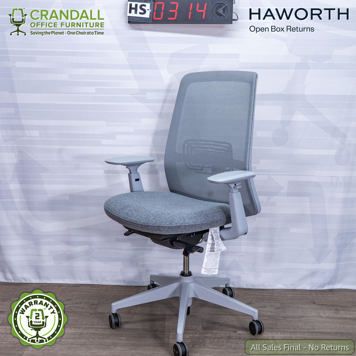 HS-0315 - Haworth Open Box Returns Soji