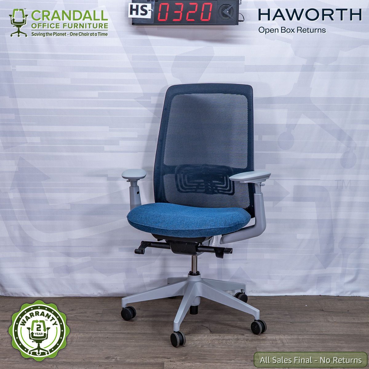 HS-0320 - Haworth Open Box Returns Soji