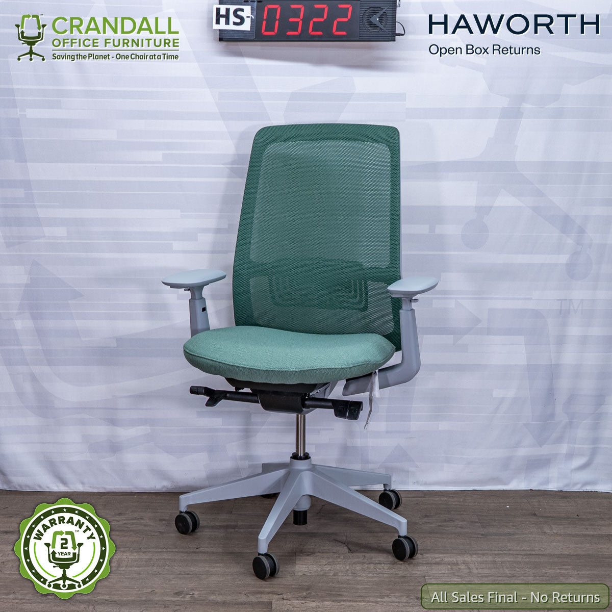 HS-0322 - Haworth Open Box Returns Soji