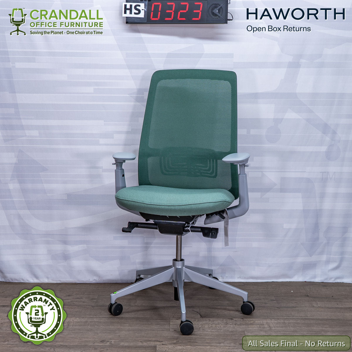 HS-0323 - Haworth Open Box Returns Soji