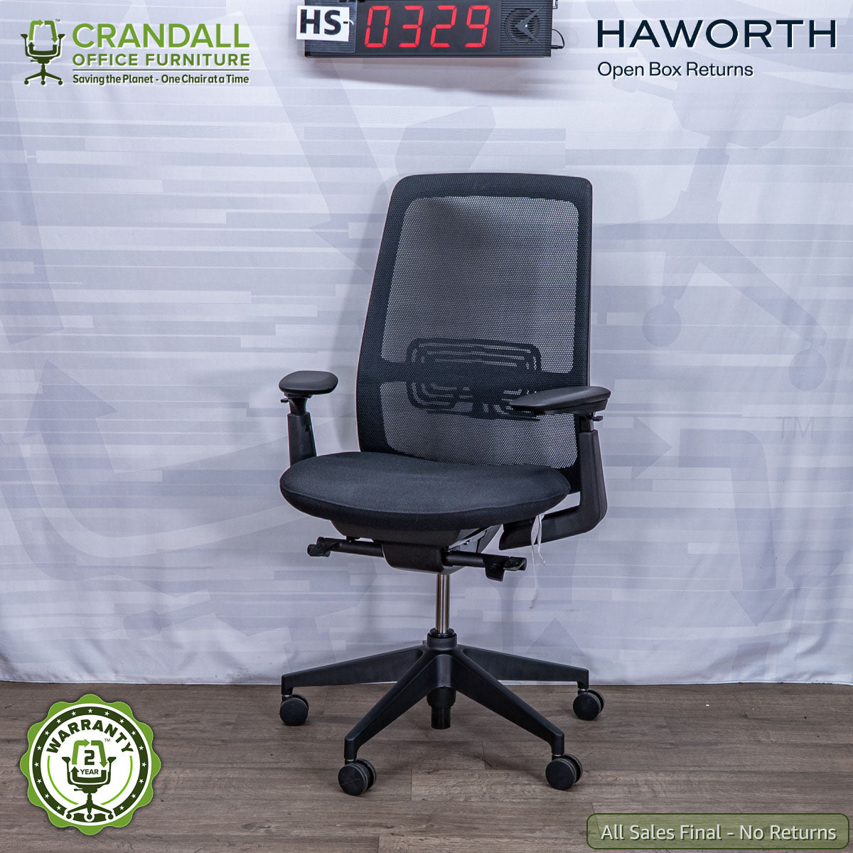 HS-0329 - Haworth Open Box Returns Soji