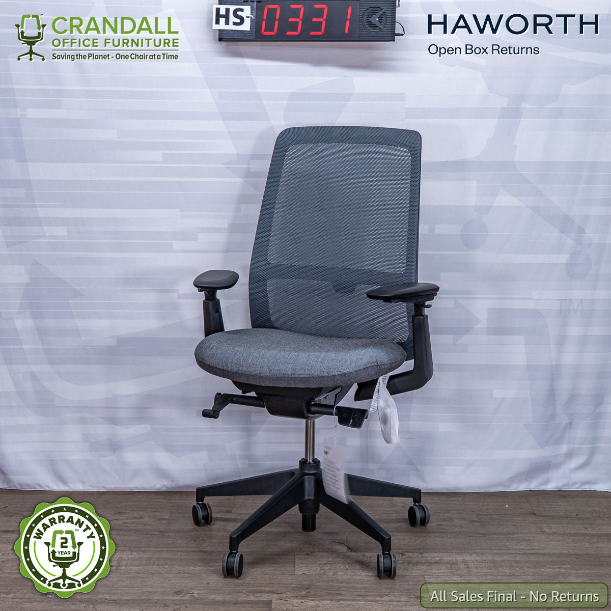 HS-0331 - Haworth Open Box Returns Soji