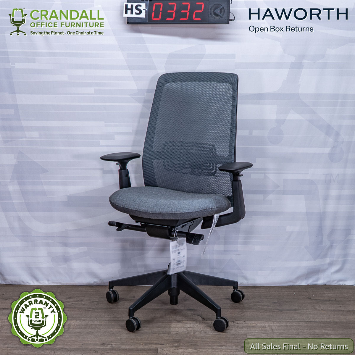 HS-0332 - Haworth Open Box Returns Soji