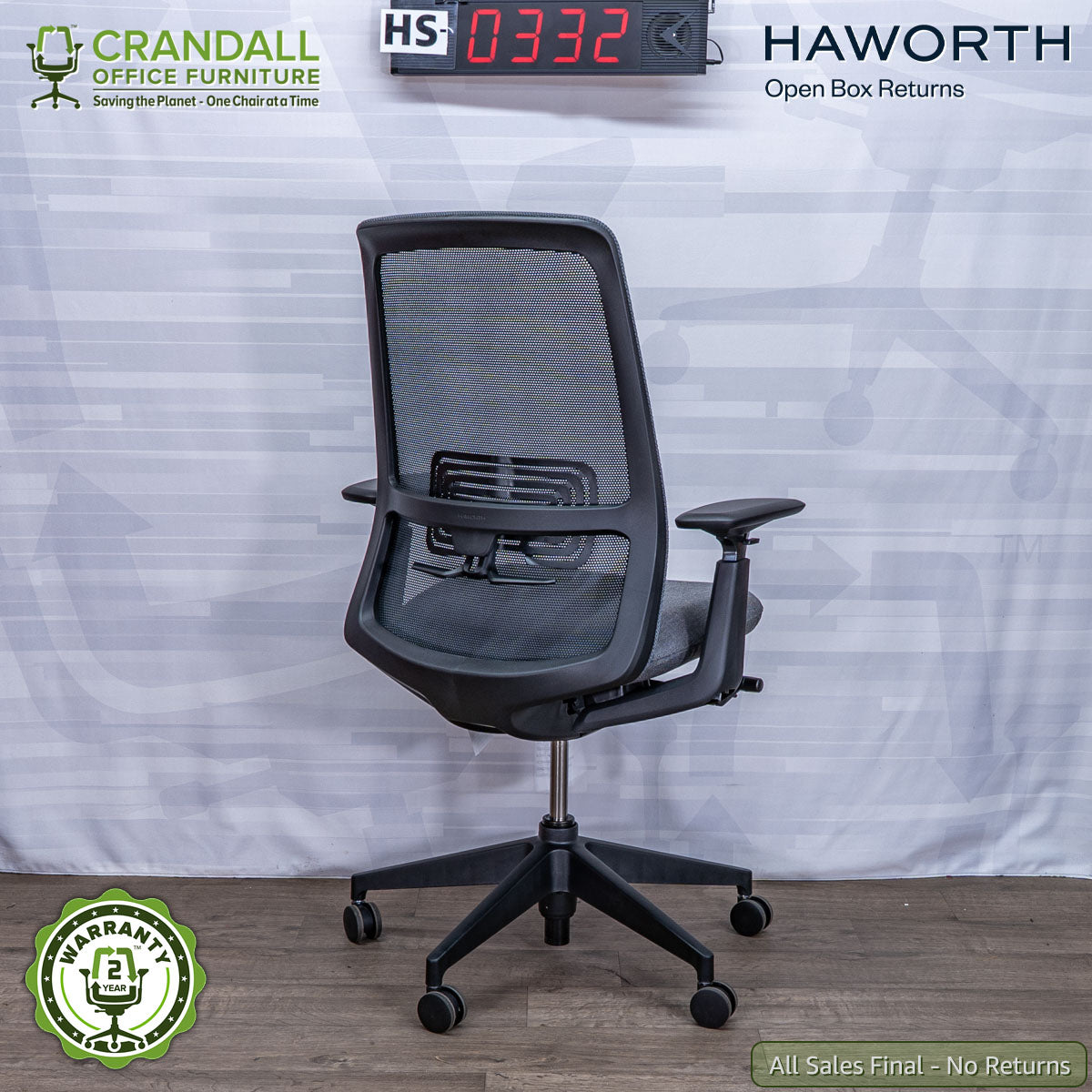 HS-0332 - Haworth Open Box Returns Soji