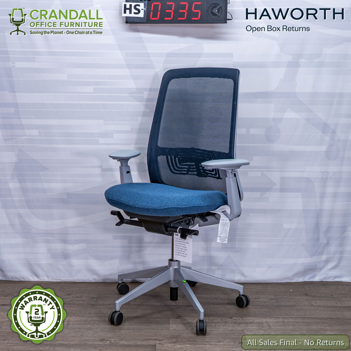 HS-0335 - Haworth Open Box Returns Soji