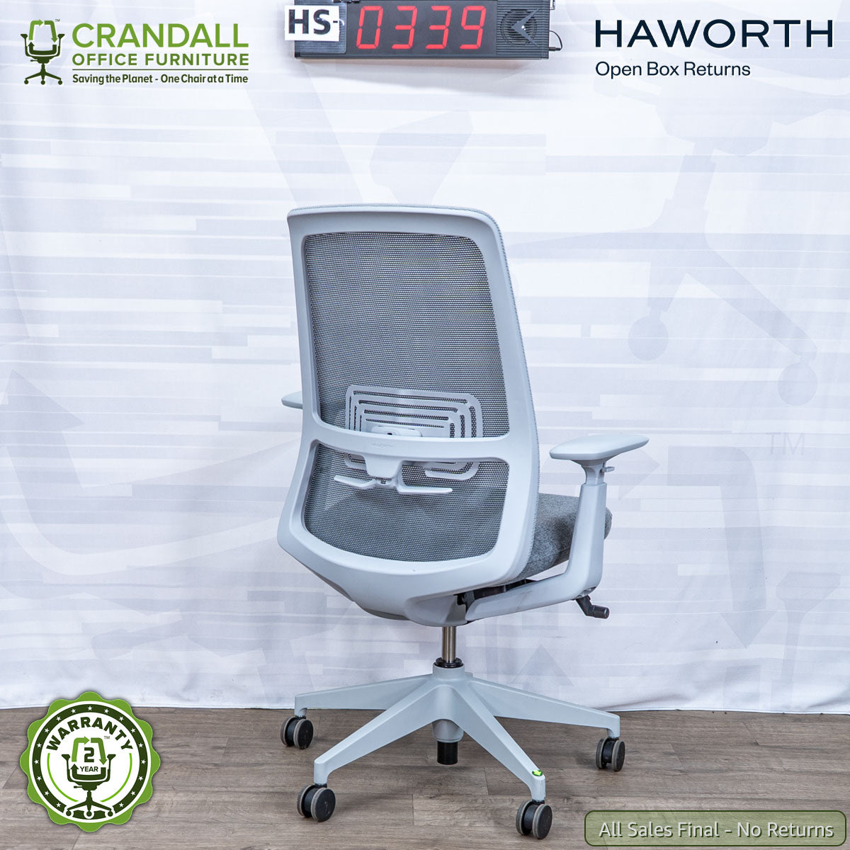 HS-0339 - Haworth Open Box Returns Soji
