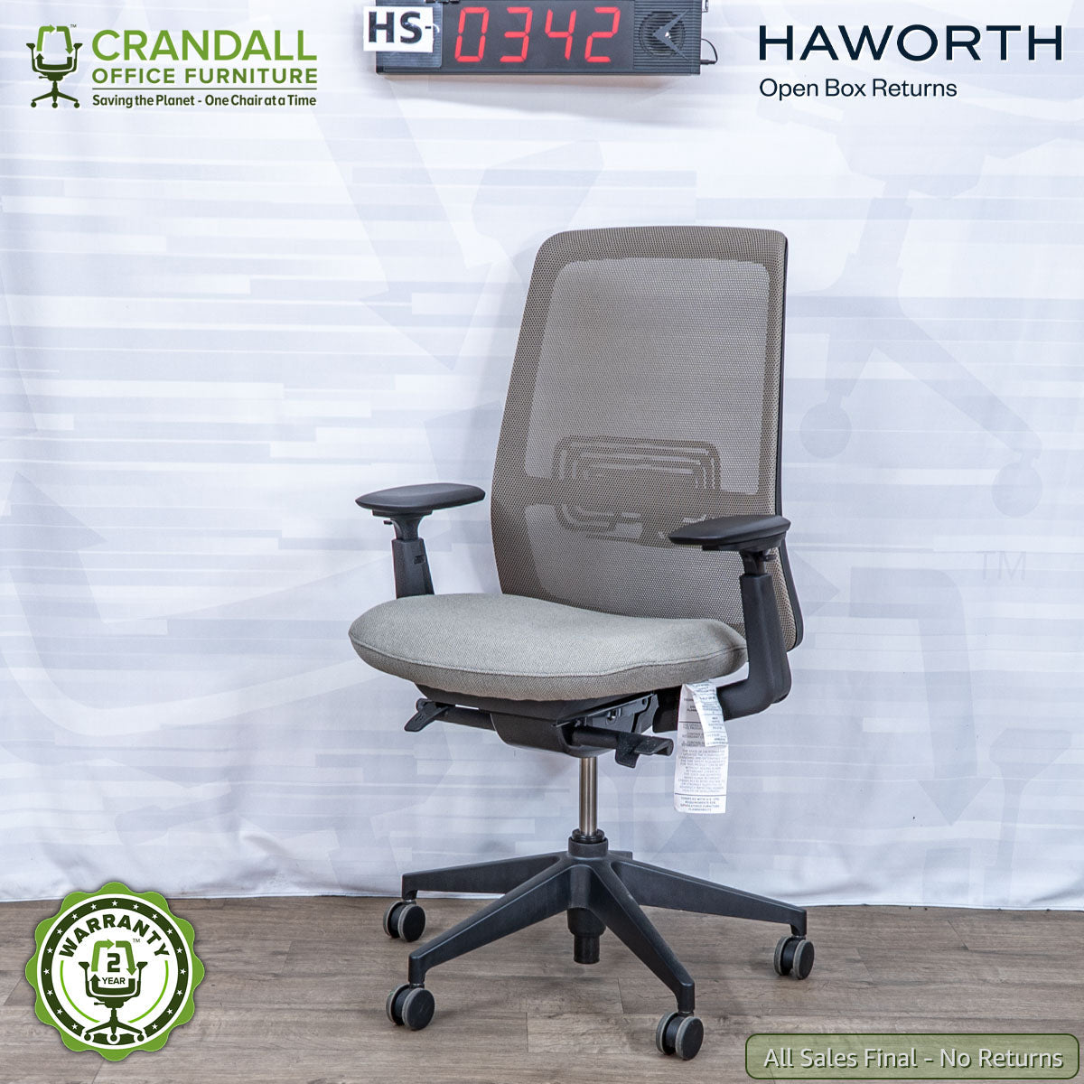 HS-0342 - Haworth Open Box Returns Soji