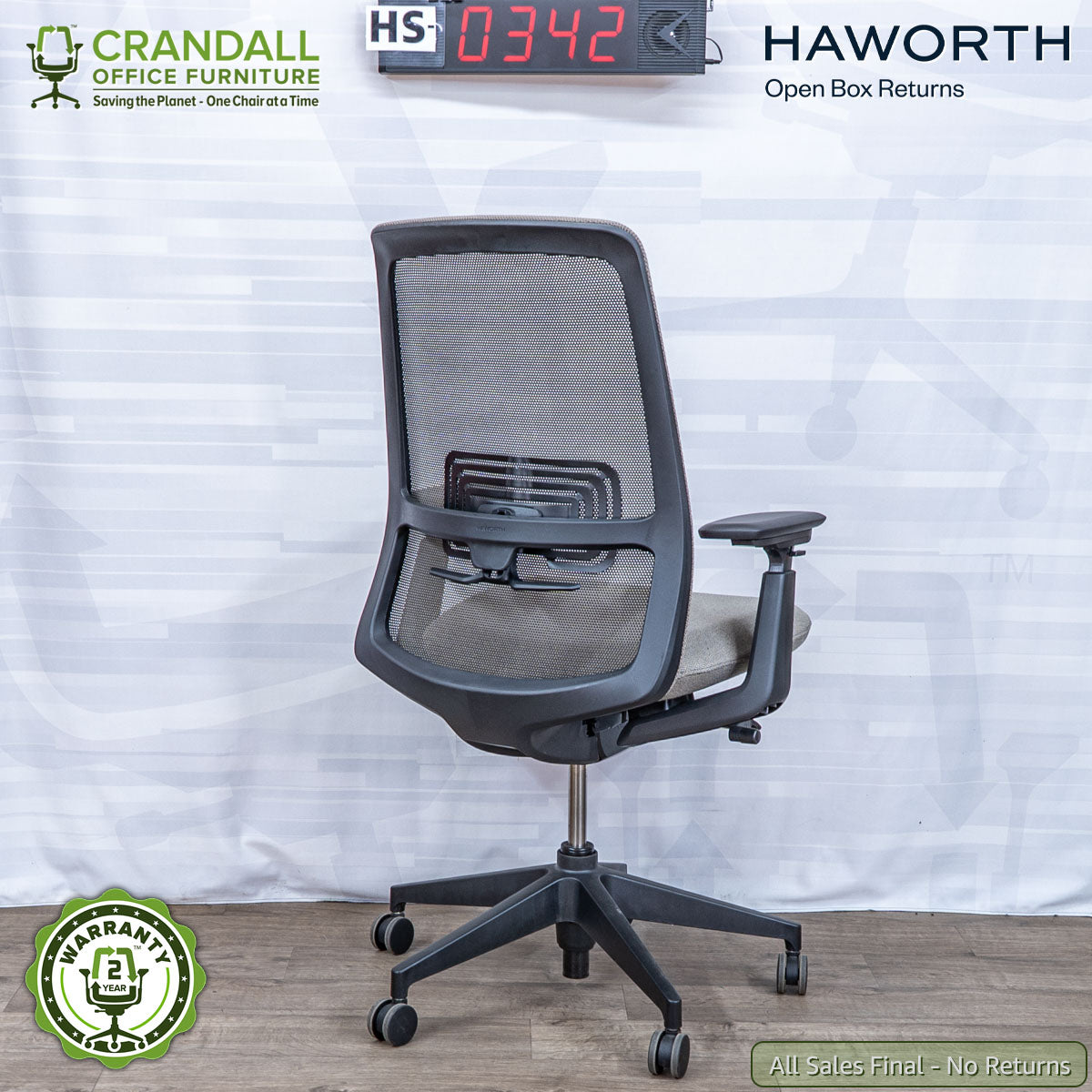 HS-0342 - Haworth Open Box Returns Soji