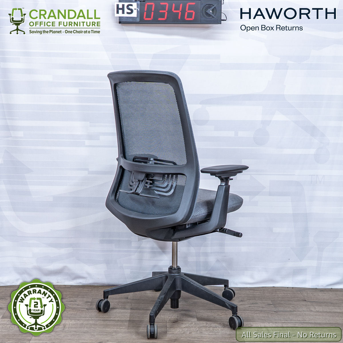 HS-0346 - Haworth Open Box Returns Soji