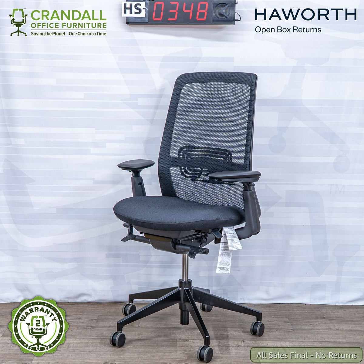 HS-0348 - Haworth Open Box Returns Soji