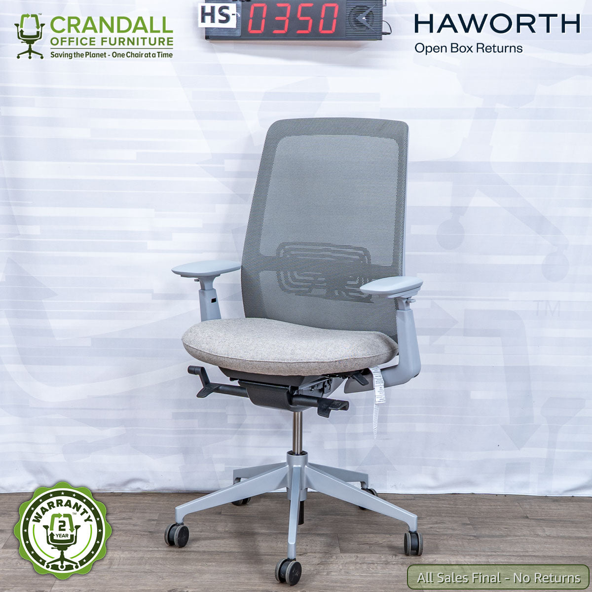 HS-0350 - Haworth Open Box Returns Soji