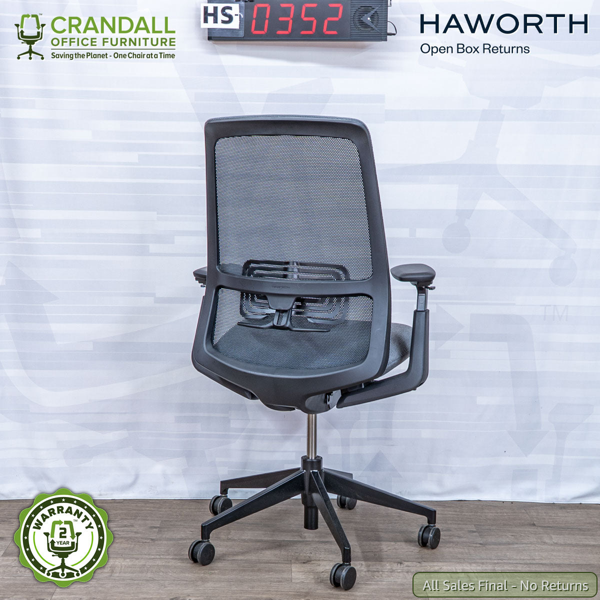 HS-0352 - Haworth Open Box Returns Soji