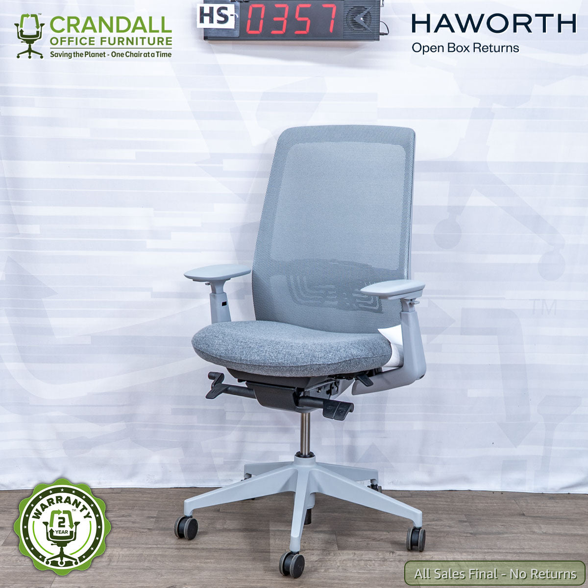 HS-0357 - Haworth Open Box Returns Soji