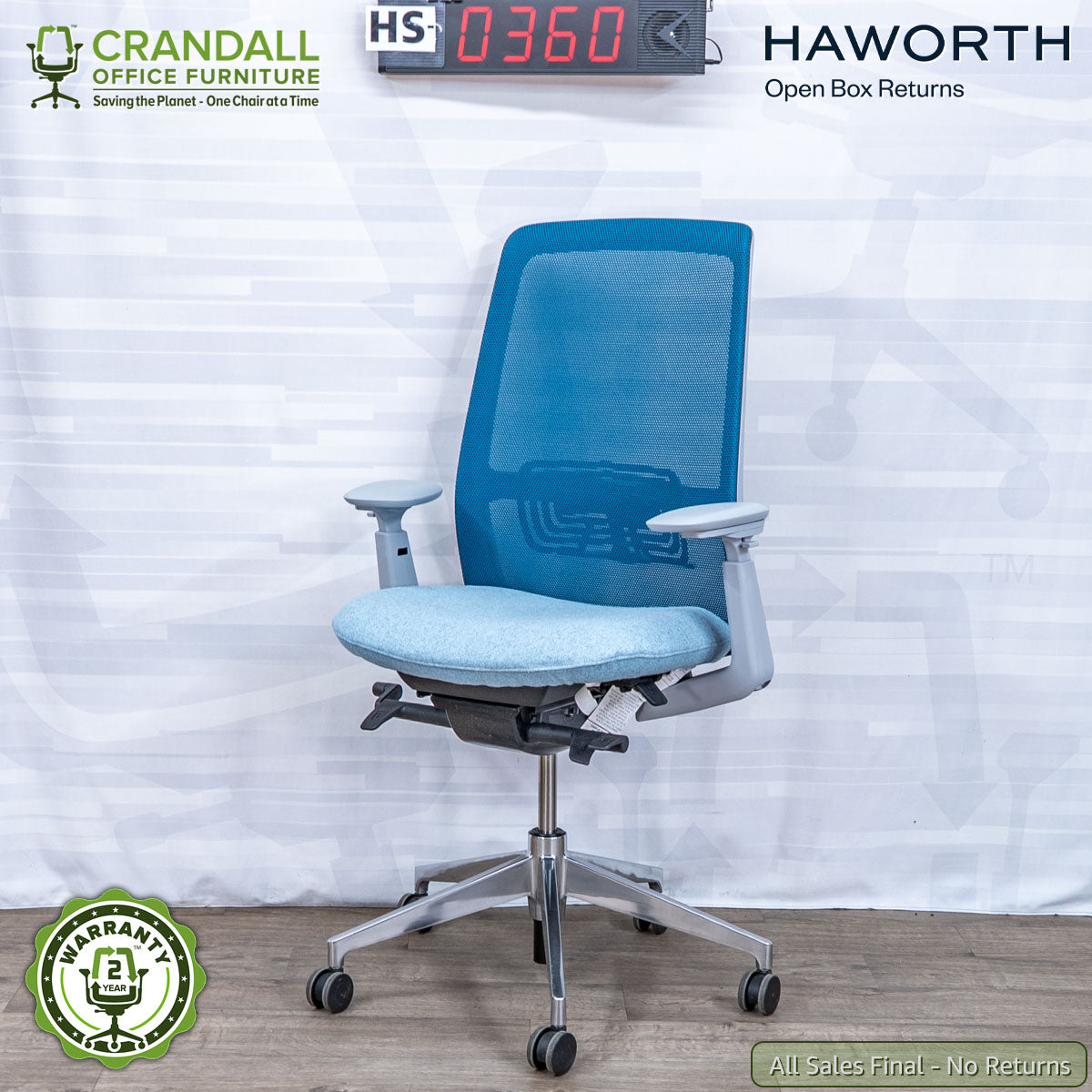 HS-0360 - Haworth Open Box Returns Soji