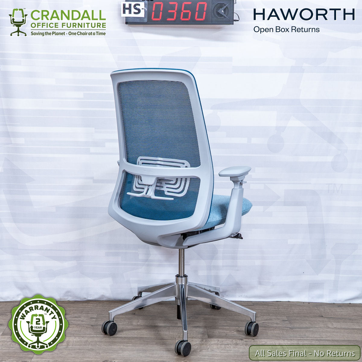 HS-0360 - Haworth Open Box Returns Soji
