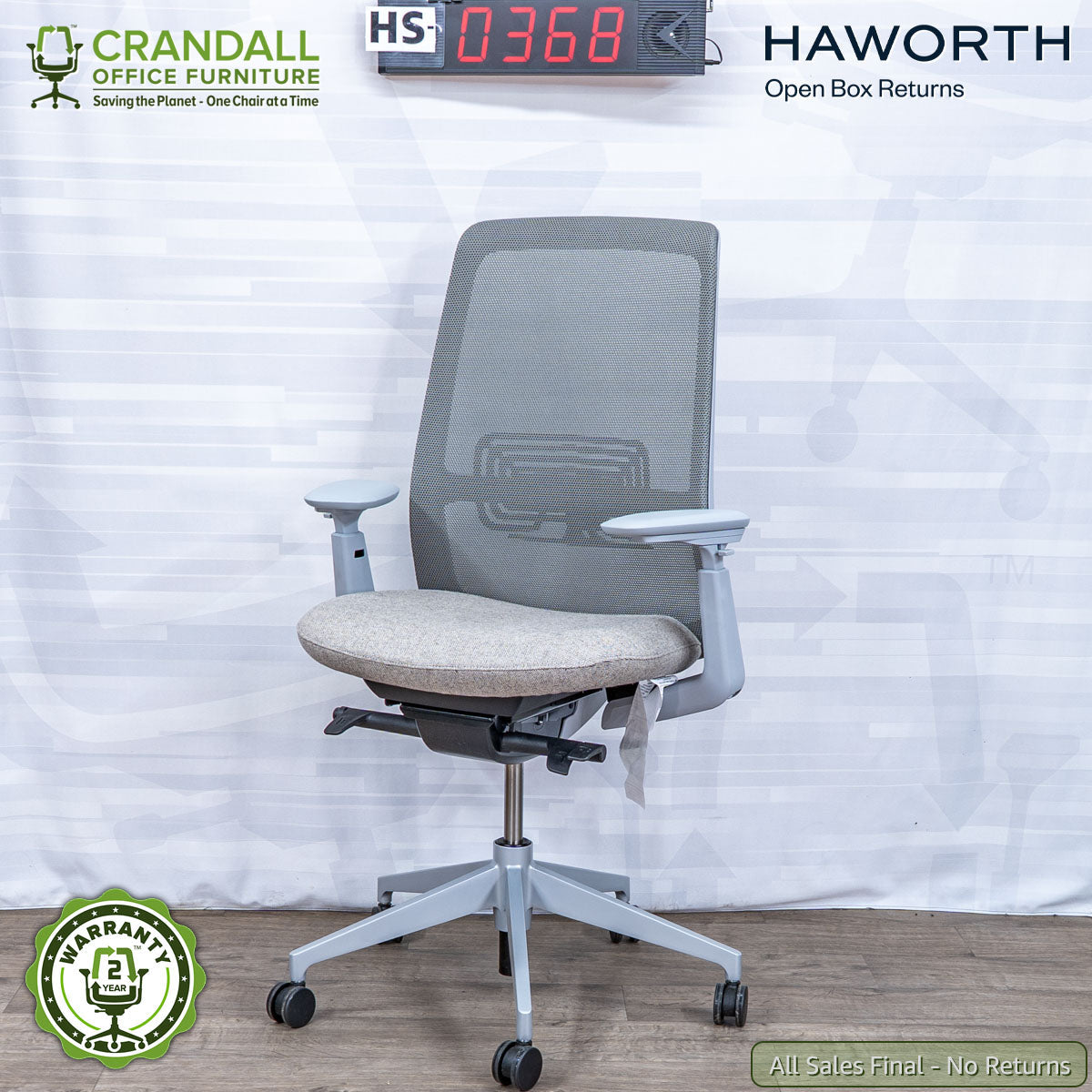 HS-0368 - Haworth Open Box Returns Soji