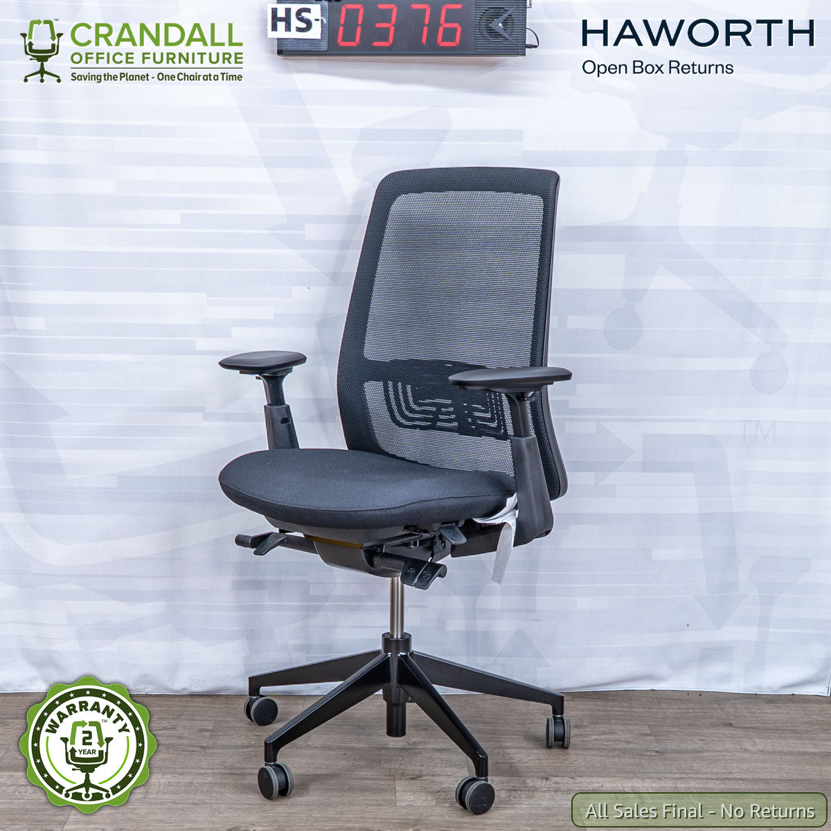 HS-0376 - Haworth Open Box Returns Soji