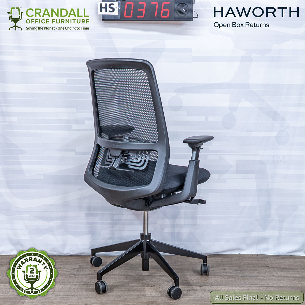 HS-0376 - Haworth Open Box Returns Soji
