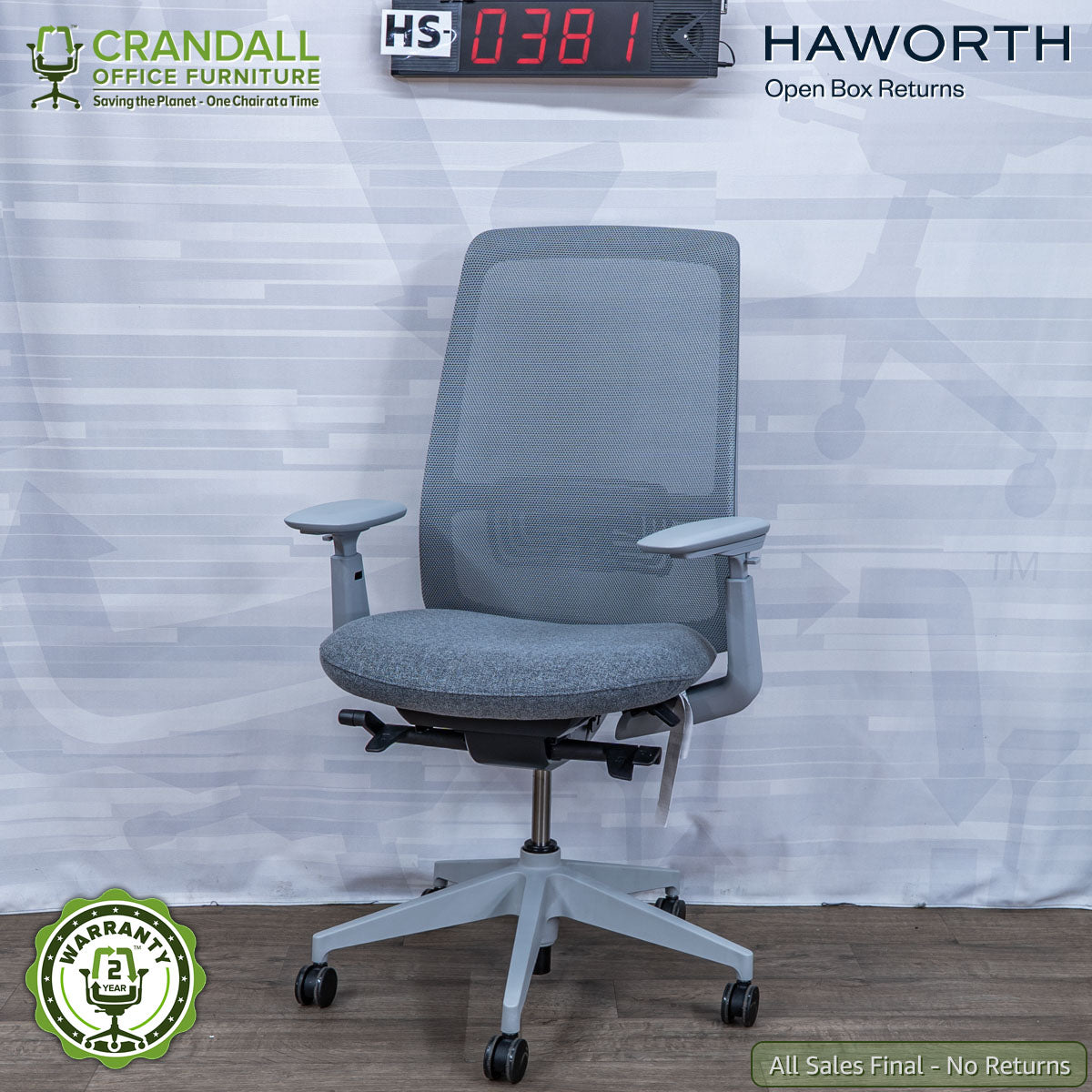 HS-0381 - Haworth Open Box Returns Soji