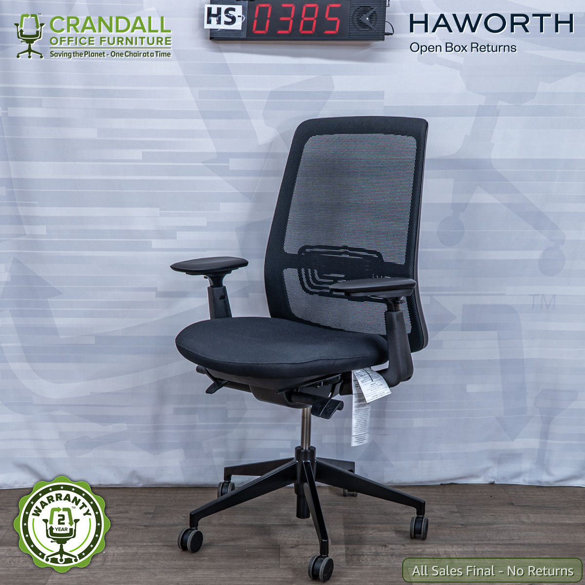 HS-0385 - Haworth Open Box Returns Soji