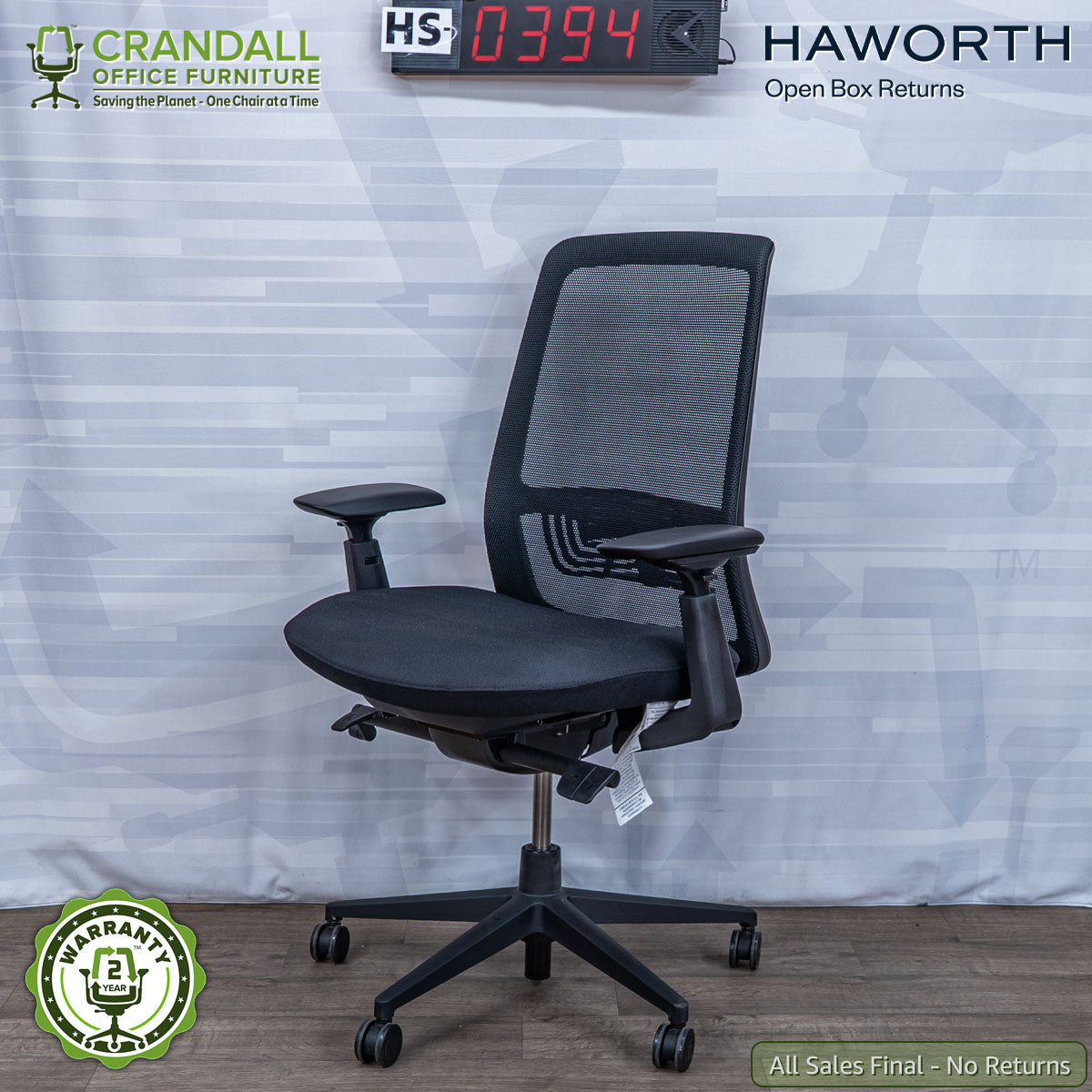 HS-0394 - Haworth Open Box Returns Soji XL