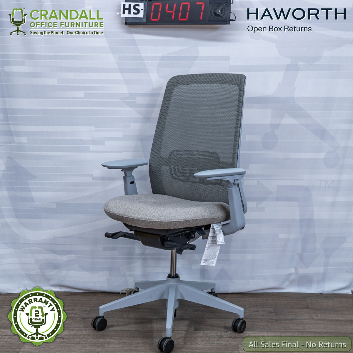 HS-0407 - Haworth Open Box Returns Soji