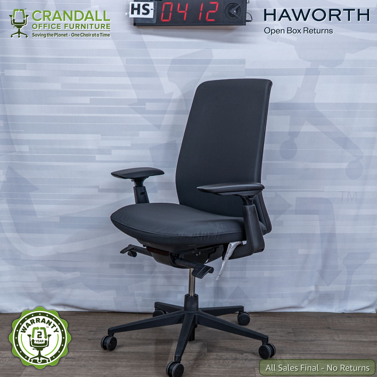 HS-0412 - Haworth Open Box Returns Soji XL