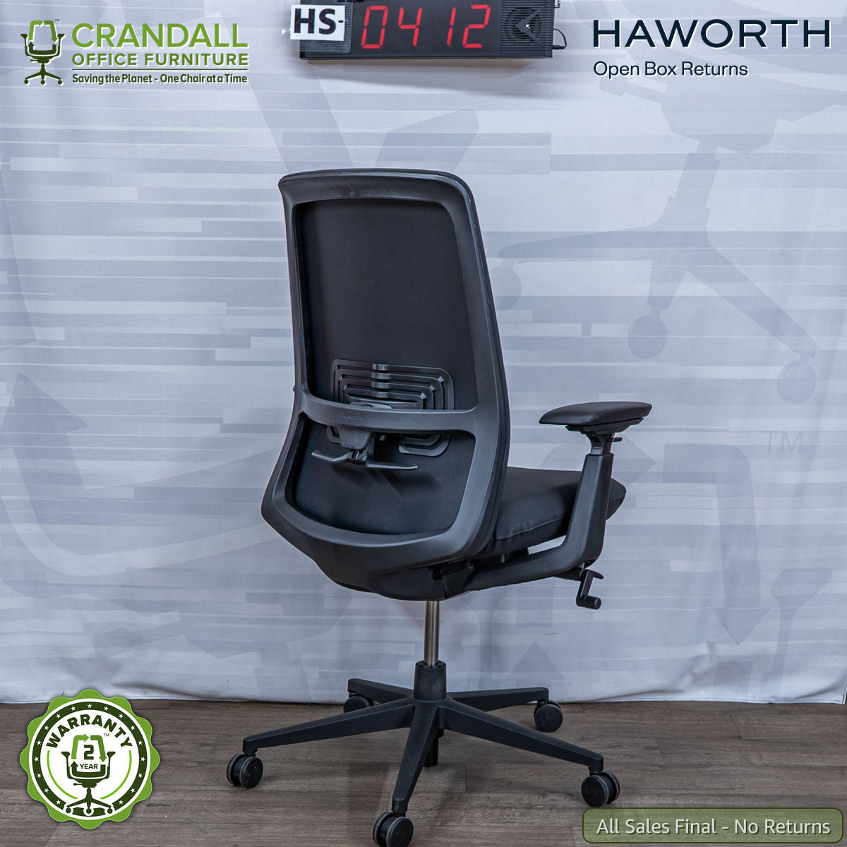 HS-0412 - Haworth Open Box Returns Soji XL