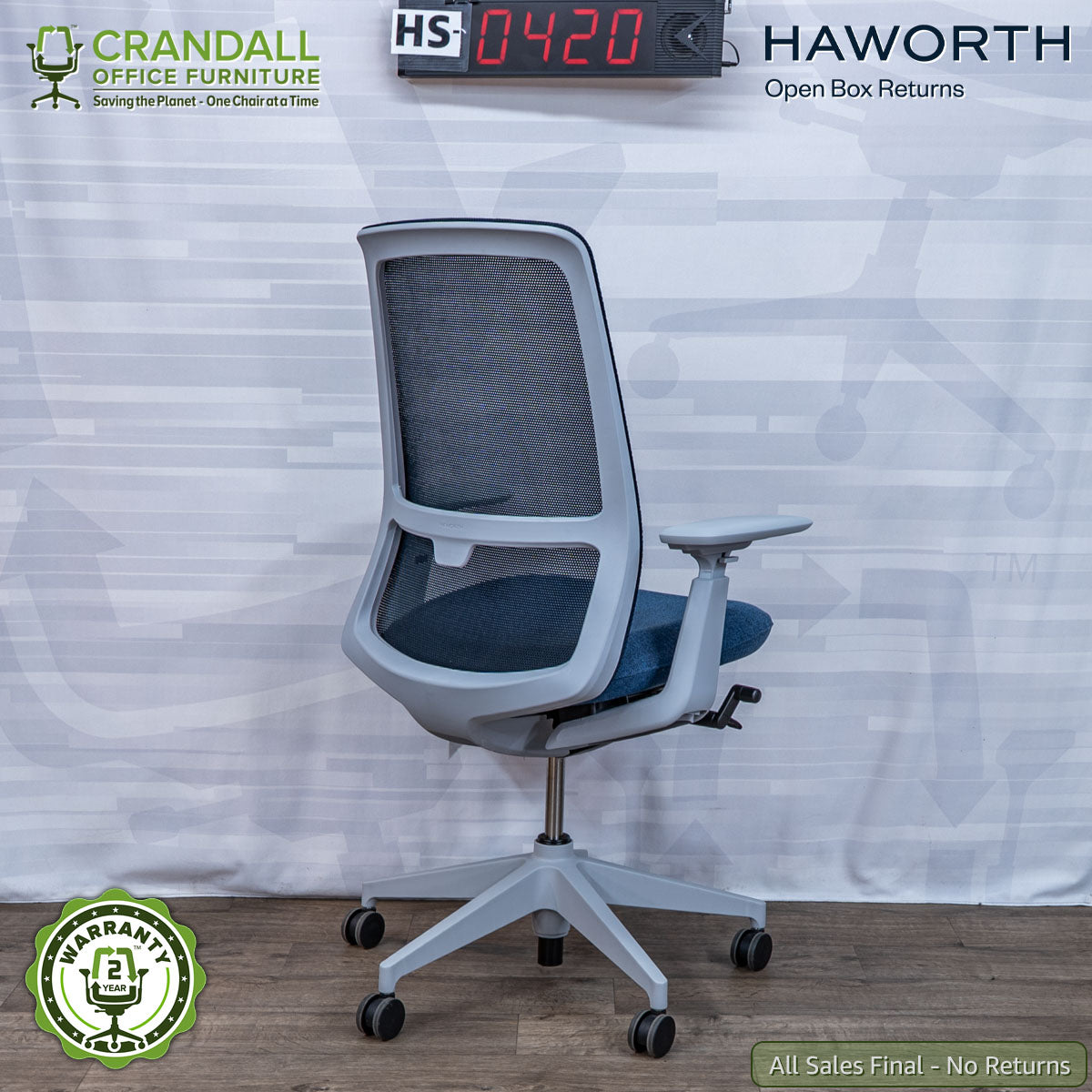 HS-0420 - Haworth Open Box Returns Soji – Crandall Office Furniture