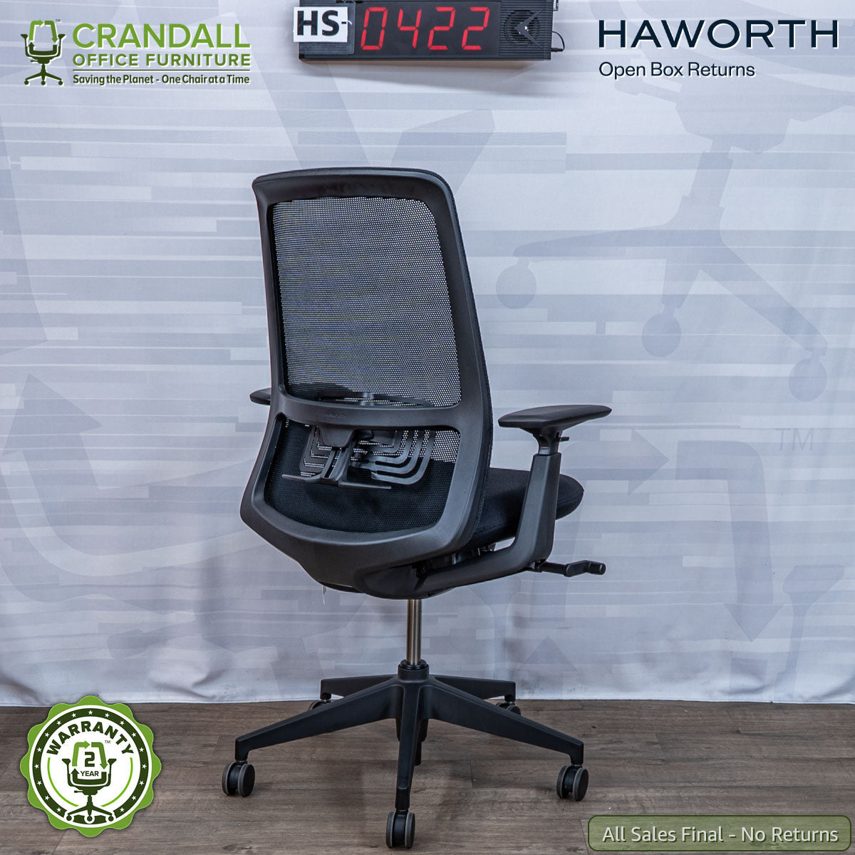 HS-0422 - Haworth Open Box Returns Soji
