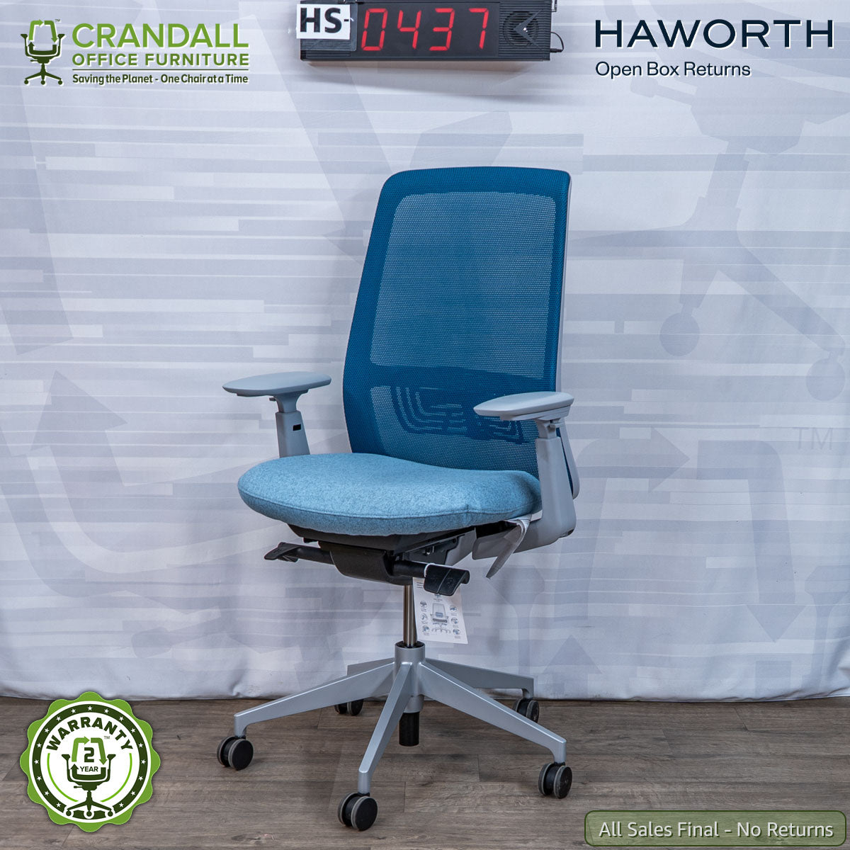 HS-0437 - Haworth Open Box Returns Soji – Crandall Office Furniture