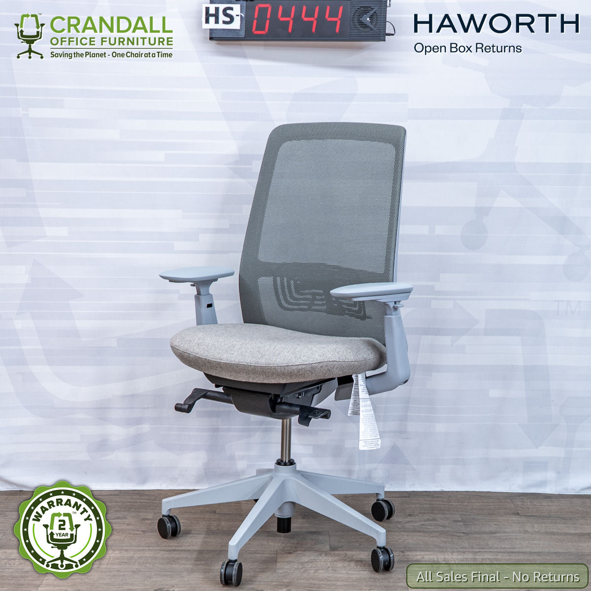 HS-0444 - Haworth Open Box Returns Soji – Crandall Office Furniture