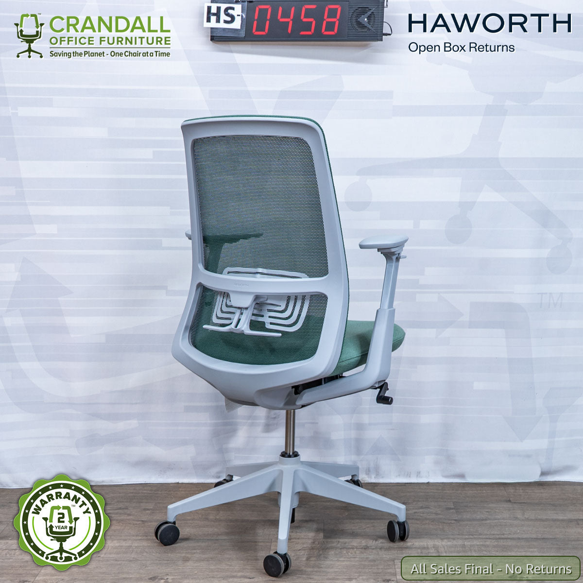 HS-0458 - Haworth Open Box Returns Soji