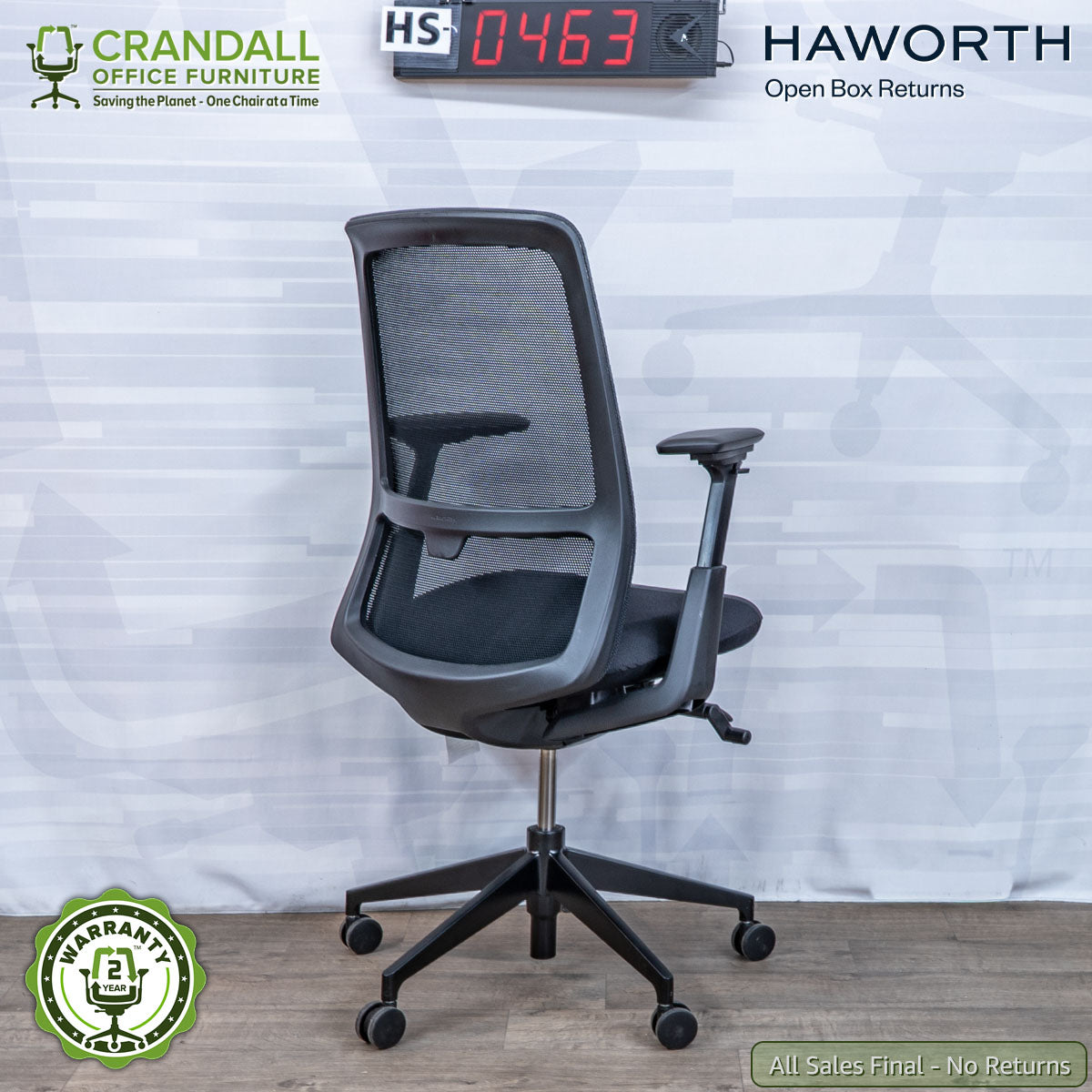 HS-0463 - Haworth Open Box Returns Soji