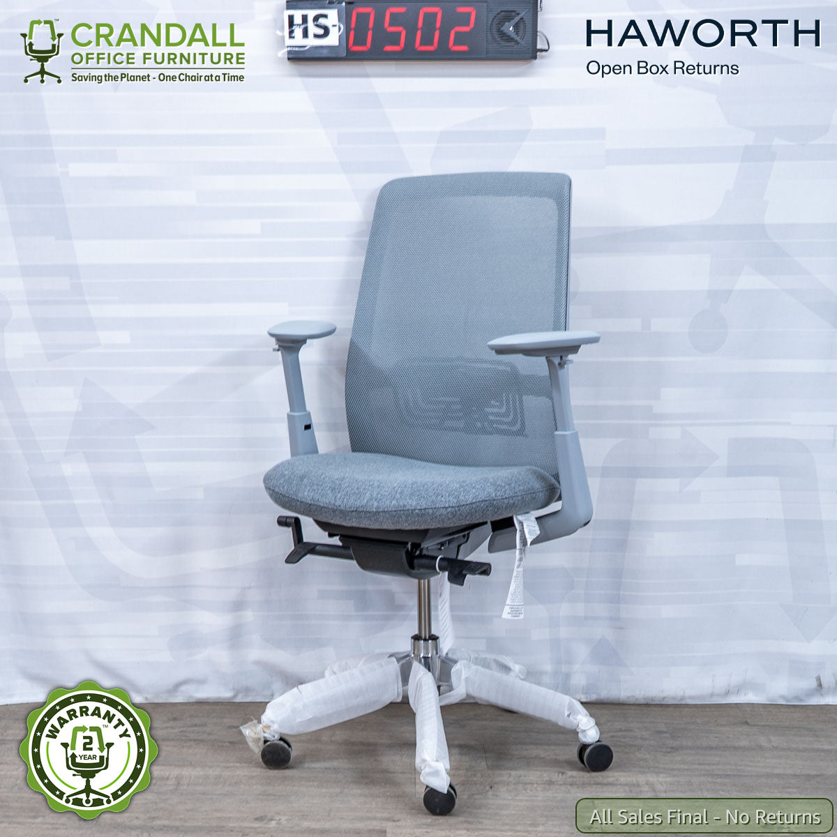 HS-0502 - Haworth Open Box Returns Soji