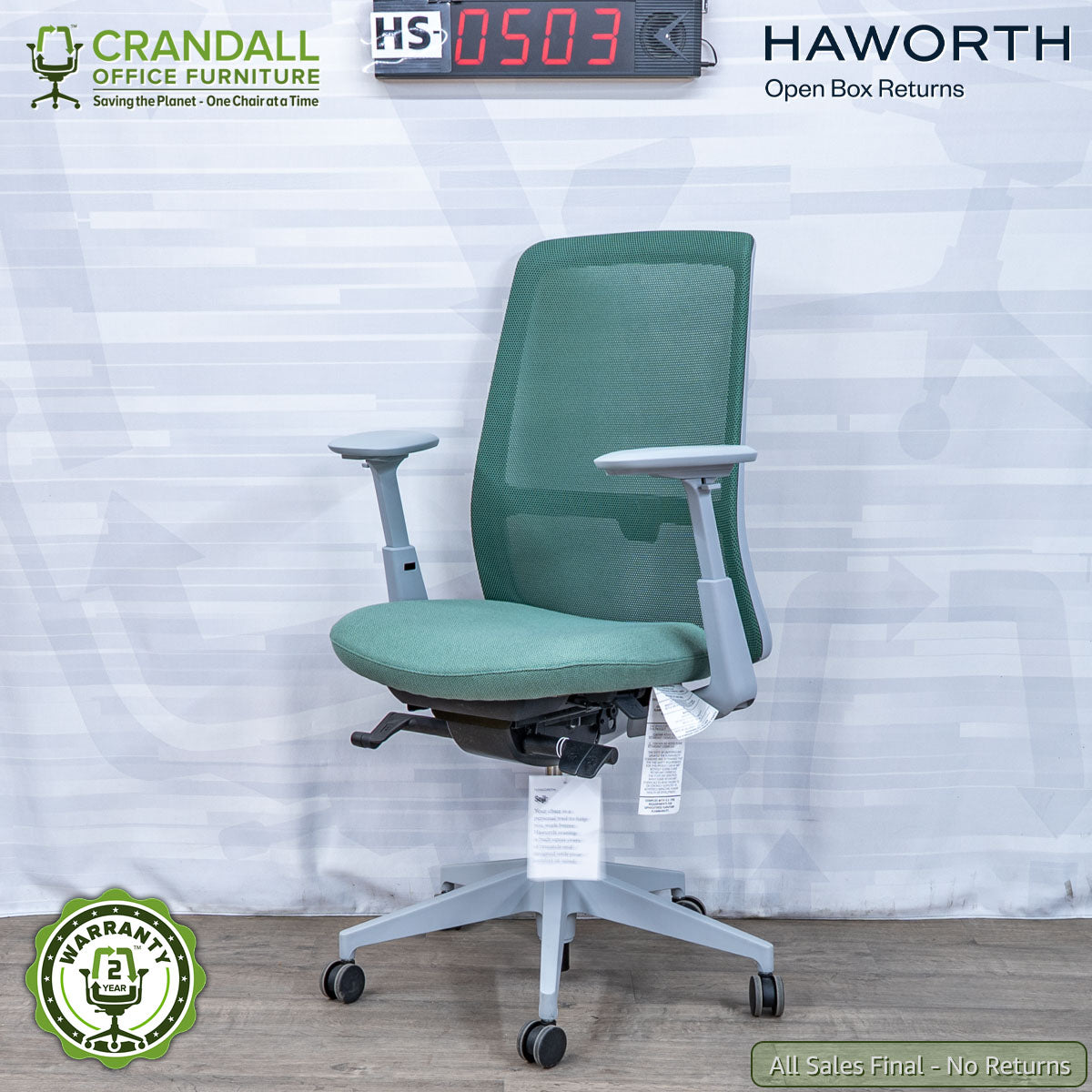HS-0503 - Haworth Open Box Returns Soji