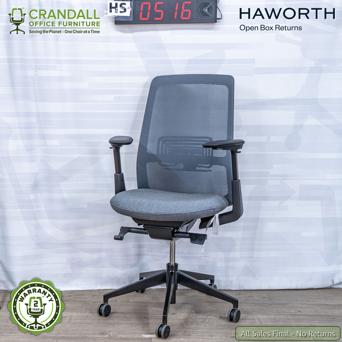 HS-0516 - Haworth Open Box Returns Soji
